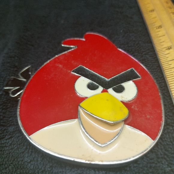Angry Birds Red Bird Belt Buckle Good Condition - Picture 4 of 5